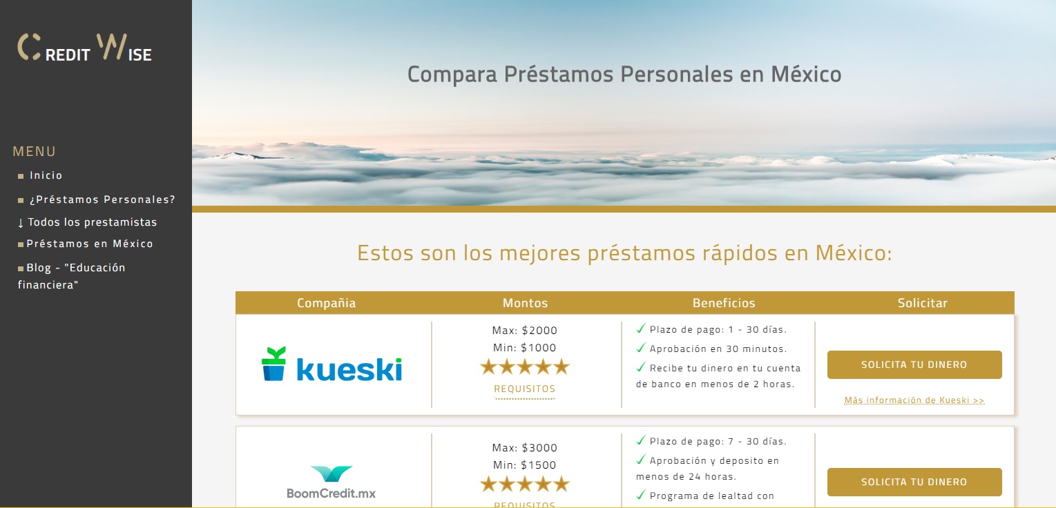 Creditwise - Financial Lead Generator